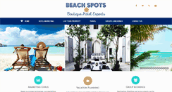 Desktop Screenshot of beachspots.com