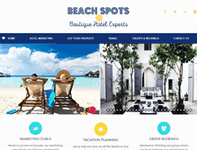 Tablet Screenshot of beachspots.com